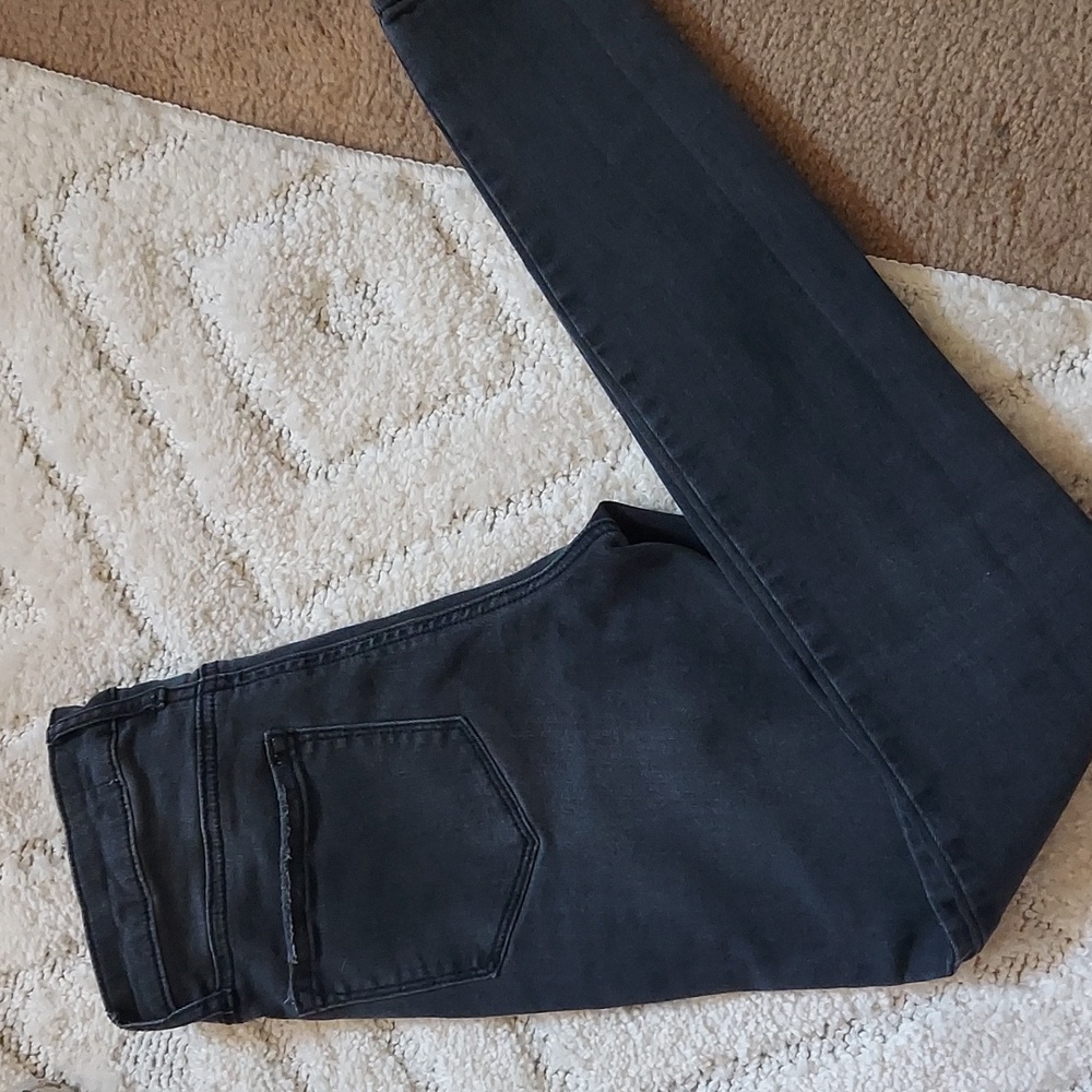 RSQ (Tilly's) Manhatten High Rise Skinny black washed jeans. Size 1 - Picture 8 of 13
